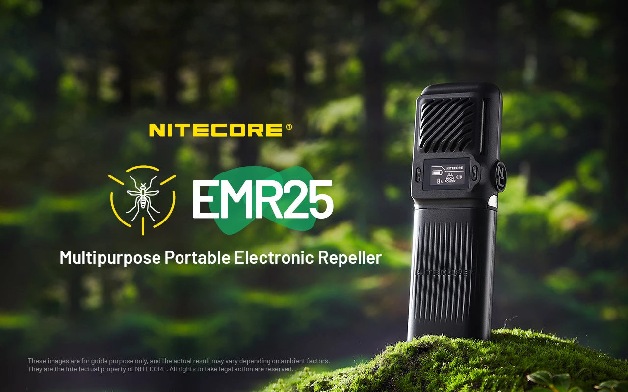 Nitecore - EMR25 Multipurpose Electronic Mosquito Repeller