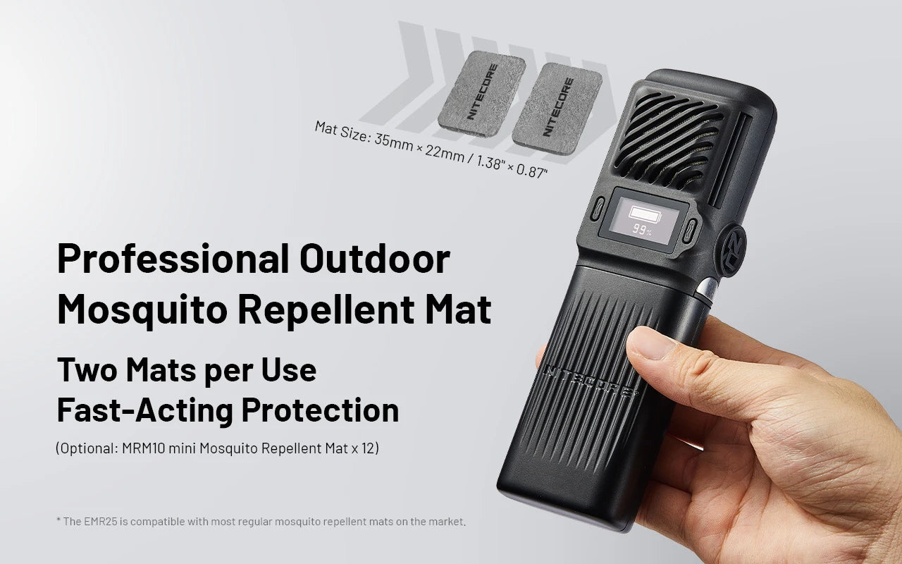 Nitecore - EMR25 Multipurpose Electronic Mosquito Repeller