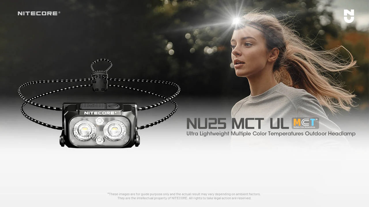 Nitecore - NU25 MCT UL Headlamp